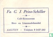 Fa. G.J. Prins Schiller Café Restaurant