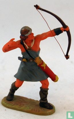 Medieval Archer Shooting Upward - Image 1