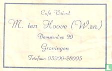 Café Billard M. Ten Hoove (W.Zn.)