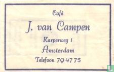 Café J. van Campen