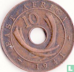 East Africa 10 cents 1941 (without mintmark) - Image 1
