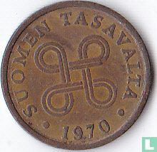 Finlande 5 penniä 1970 - Image 1