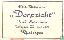 Café Restaurant "Dorpzicht"