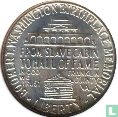 États-Unis ½ dollar 1950 (sans lettre) "Booker T. Washington memorial" - Image 2