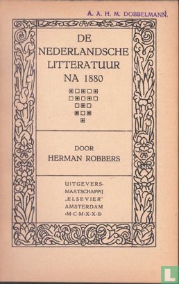 De Nederlandsche litteratuur na 1880 - Afbeelding 3