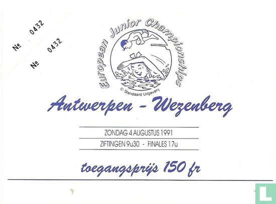 19910804 European Junior Championships (Blauw)   - Image 1