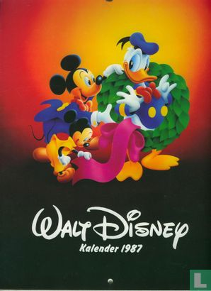 Walt Disney kalender 1987 - Image 1