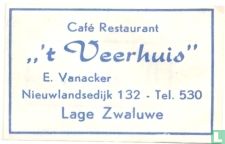 Café Restaurant " 't Veerhuis"