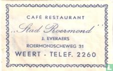 Café Restaurant "Stad Roermond"