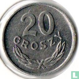 Pologne 20 groszy 1963 - Image 2
