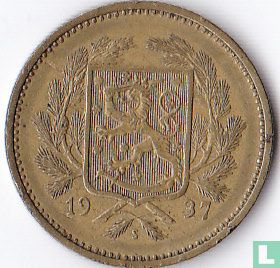 Finlande 5 markkaa 1937 - Image 1