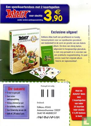 Een speelkaartendoos met 2 kaartspellen Asterix - Image 2