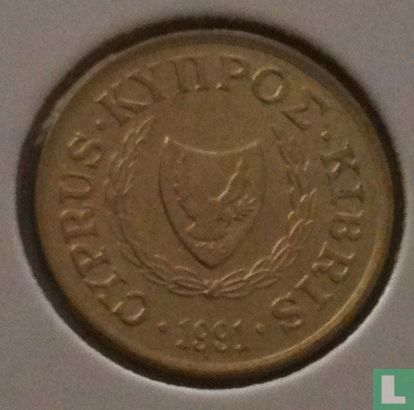 Cyprus 1 cent 1991 - Afbeelding 1