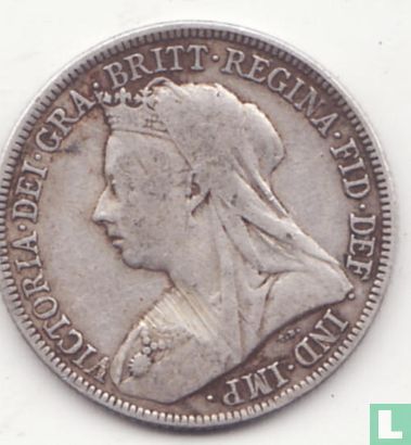 United Kingdom 1 shilling 1897 - Image 2