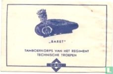 Cadi - "Baret" Tamboerkorps van het Regiment Technische Troepen