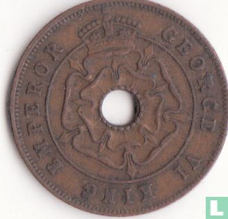 Rhodésie du sud 1 penny 1944 - Image 2