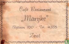 Café Restaurant "Marijke"