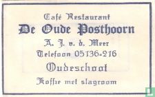 Café Restaurant De Oude Posthoorn