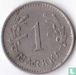 Finland 1 markka 1940 (koper-nikkel) - Afbeelding 2