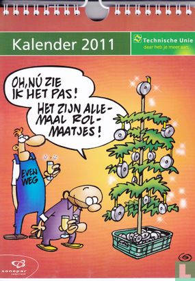 Scheurkalender Fa. Evenweg 2011 - Afbeelding 1