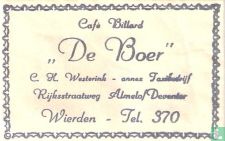 Café Billard "De Boer"