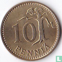 Finland 10 penniä 1974 - Afbeelding 2
