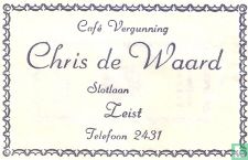 Café Vergunning Chris de Waard