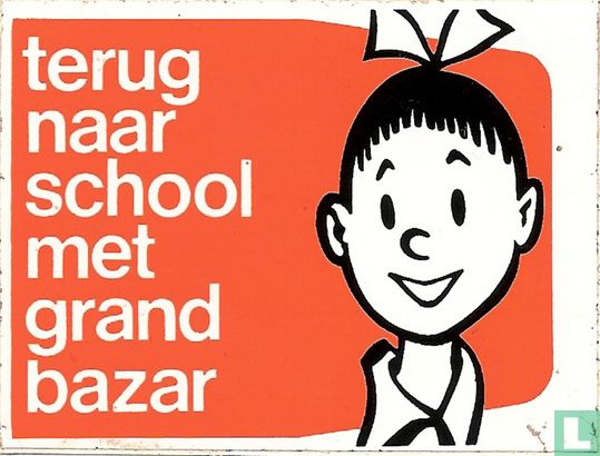 Terug naar school met Grand Bazar - Wiske - Afbeelding 1