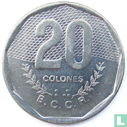 Costa Rica 20 Colon 1985 - Bild 2