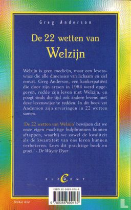 De 22 wetten van Welzijn - Image 2