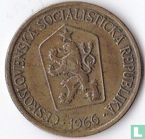Tchécoslovaquie 1 koruna 1966 - Image 1