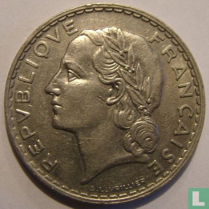 France 5 francs 1933 - Image 2