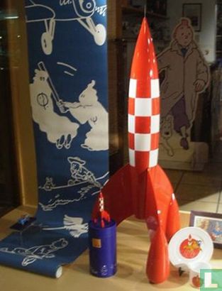 Fusée Tintin lunaire - fusée de Tintin 114 cm - Image 2