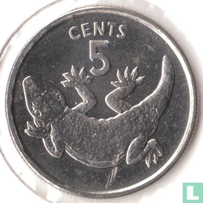 Kiribati 5 cents 1979 (copper-nickel) - Image 2