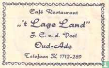 Café Restaurant " 't Lage Land"