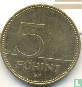 Ungarn 5 Forint 2001 - Bild 2