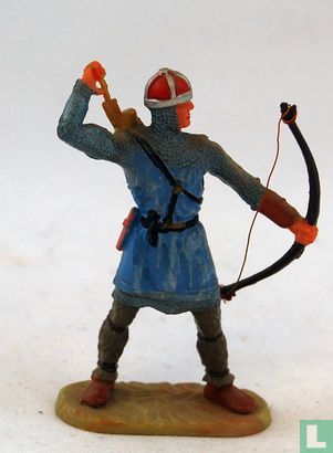 Medieval Archer Pulling Arrow from Quiver - Image 1