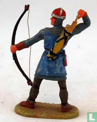 Medieval Archer Pulling Arrow from Quiver - Image 2