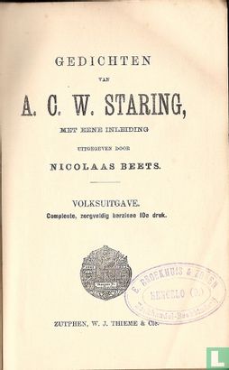 Gedichten van A.C.W. Staring - Bild 2