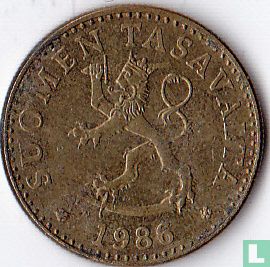 Finlande 20 penniä 1986 - Image 1