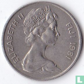 Fiji 10 cents 1981 - Image 1