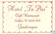 Hotel "Te Pas" Café Restaurant