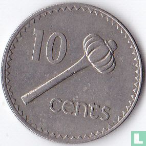 Fiji 10 cents 1981 - Image 2
