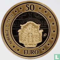 Malta 50 euro 2010 (PROOF) "Auberge d'Italie" - Afbeelding 2