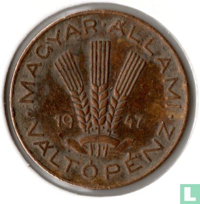Hongarije 20 fillér 1947 - Afbeelding 1