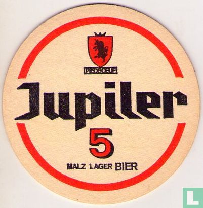 Jupiler 5 Malz Lager Bier 