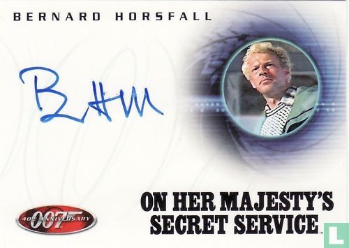 Bernard Horsfall in On her Majesty's secret service  - Bild 1