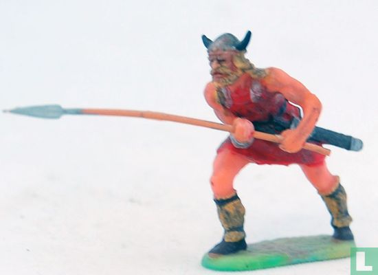 Viking Attacking with Spear - Image 1