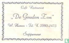Café Restaurant "De Gouden Zon"