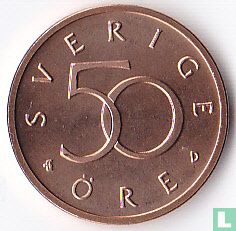 Sweden 50 öre 1993 (D) - Image 2